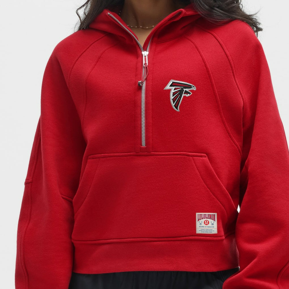 NFL Atlanta Falcons lululemon Women's Scuba Oversized Half-Zip Hoodie
