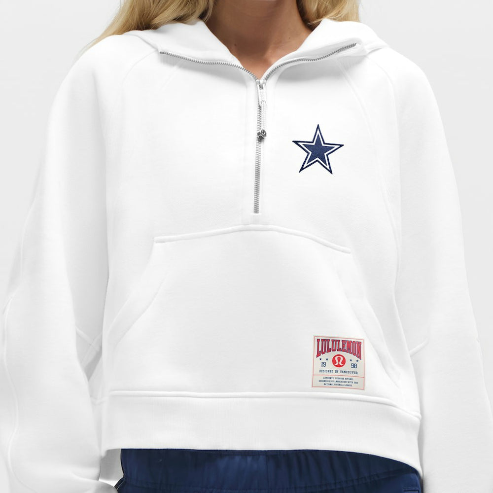 NFL Dallas Cowboys lululemon Women's Scuba Oversized Half-Zip Hoodie