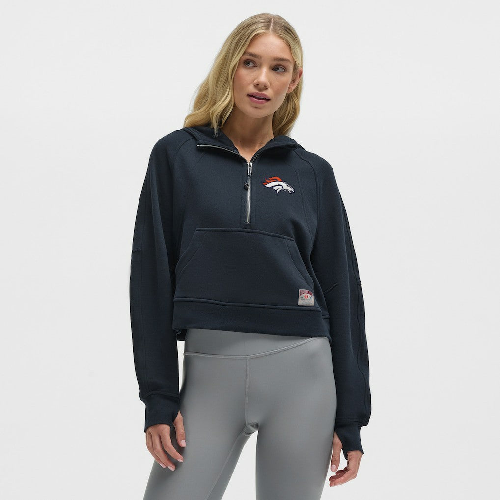 NFL Denver Broncos lululemon Women's Scuba Oversized Half-Zip Hoodie