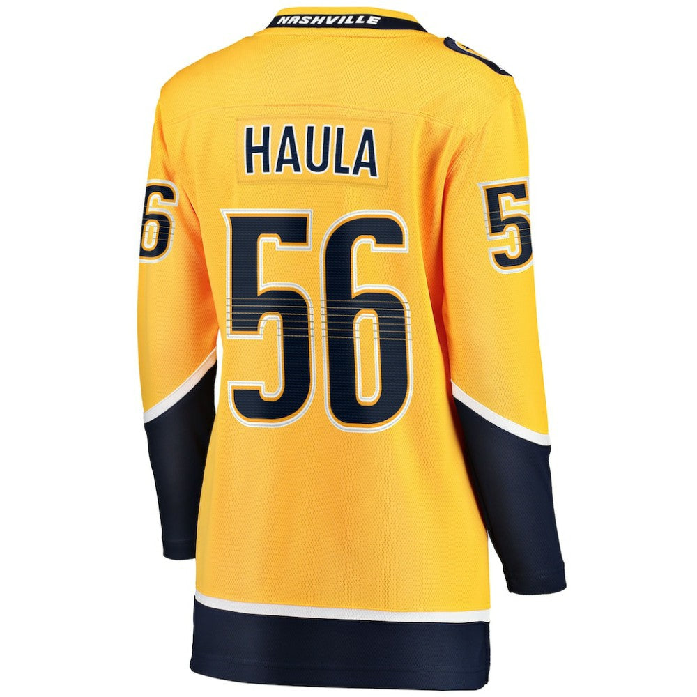 Erik Haula Nashville Predators Fanatics Women's Home Breakaway Player Jersey