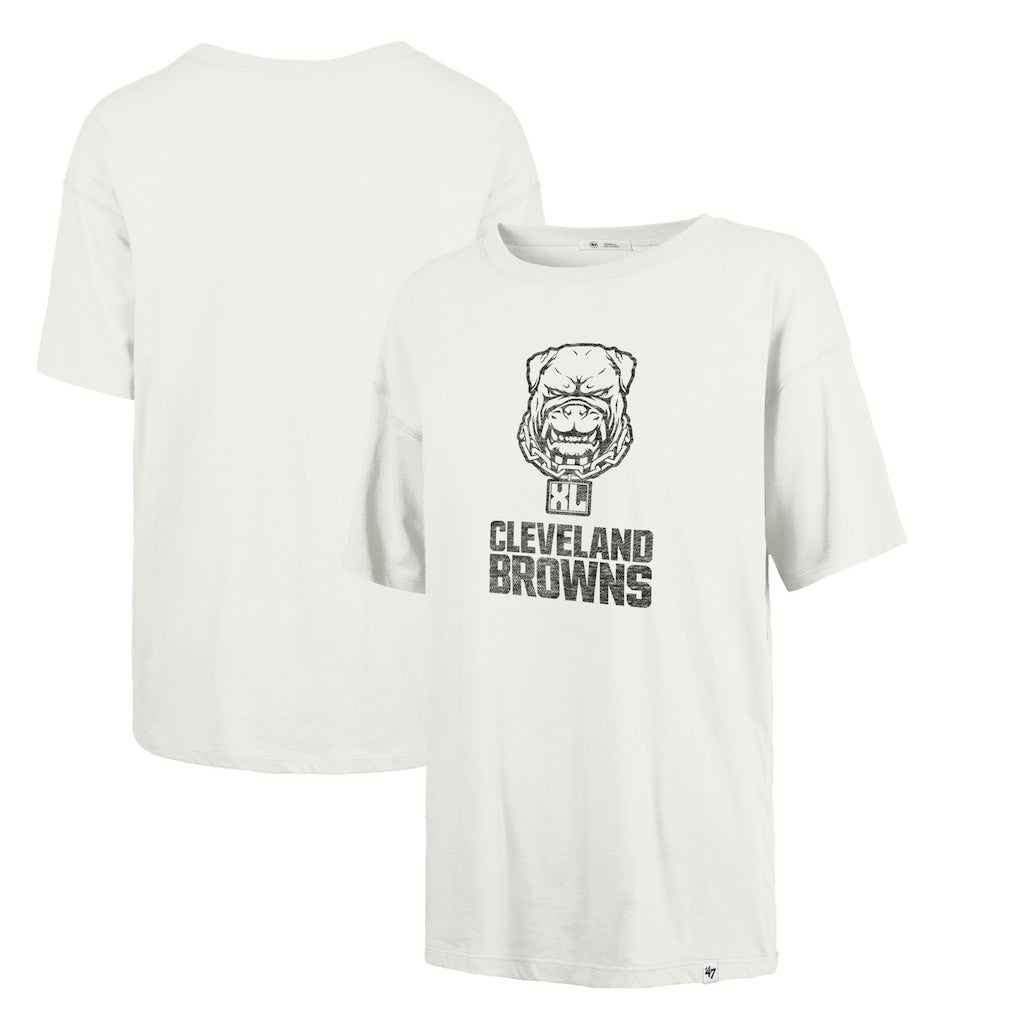 NFL Cleveland Browns '47 Women's Dawg Pound XL Premier Sadie Oversized T-Shirt