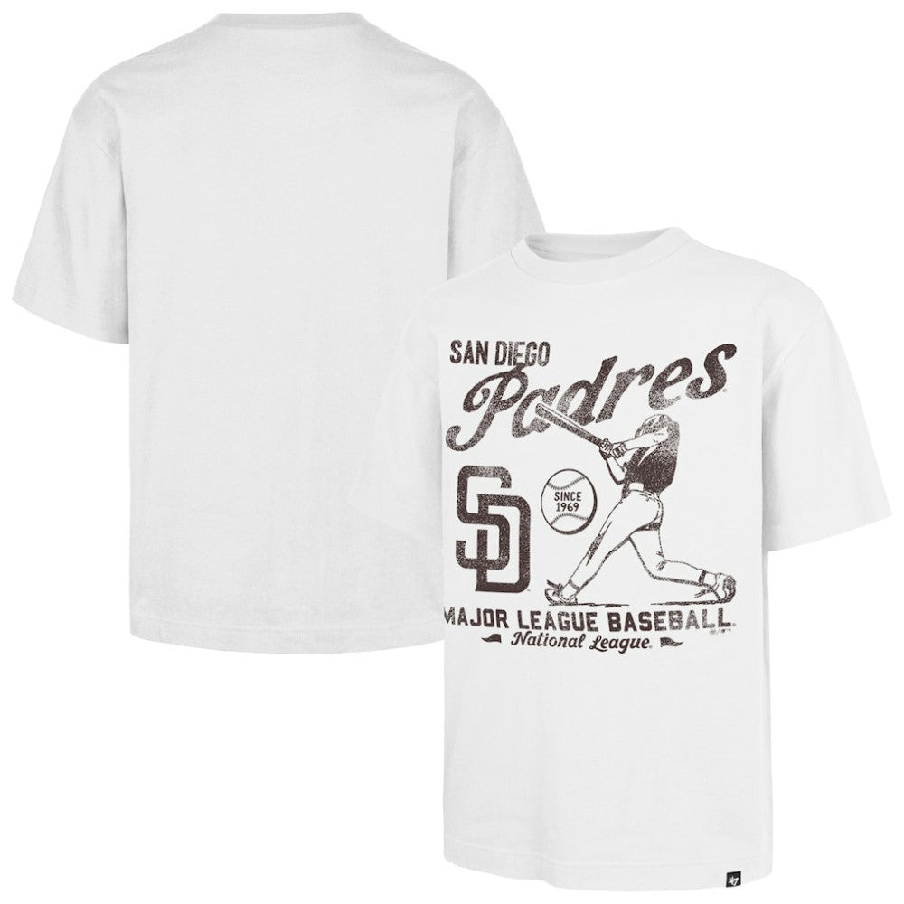 San Diego Padres Regional Batter Foundation T-Shirt - White | 47 brand
