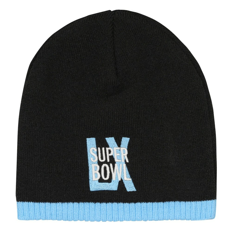 NFL New England Patriots Super Bowl LX Outerstuff Youth Uncuffed Knit Hat