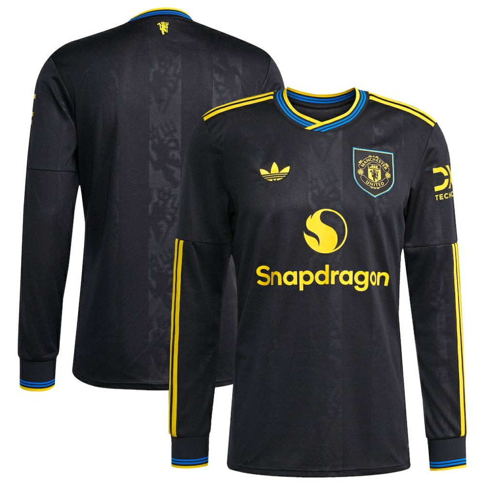 Manchester United 2025/26 Third Replica Long Sleeve Jersey / Soccer On sale