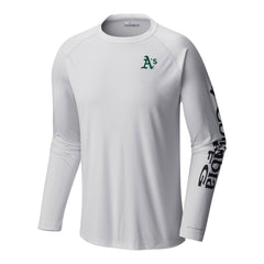 Athletics Terminal Tackle Long Sleeve Shirt - White | Columbia