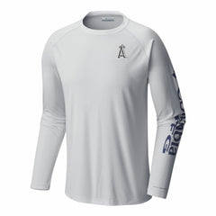Los Angeles Angels Terminal Tackle Long Sleeve Shirt - White | Columbia