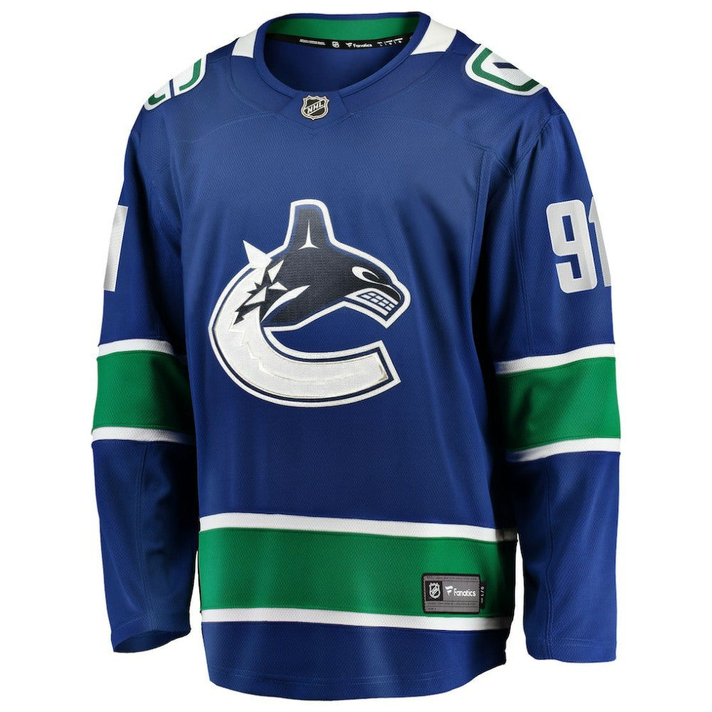 Evander Kane Vancouver Canucks Fanatics Home Breakaway Jersey