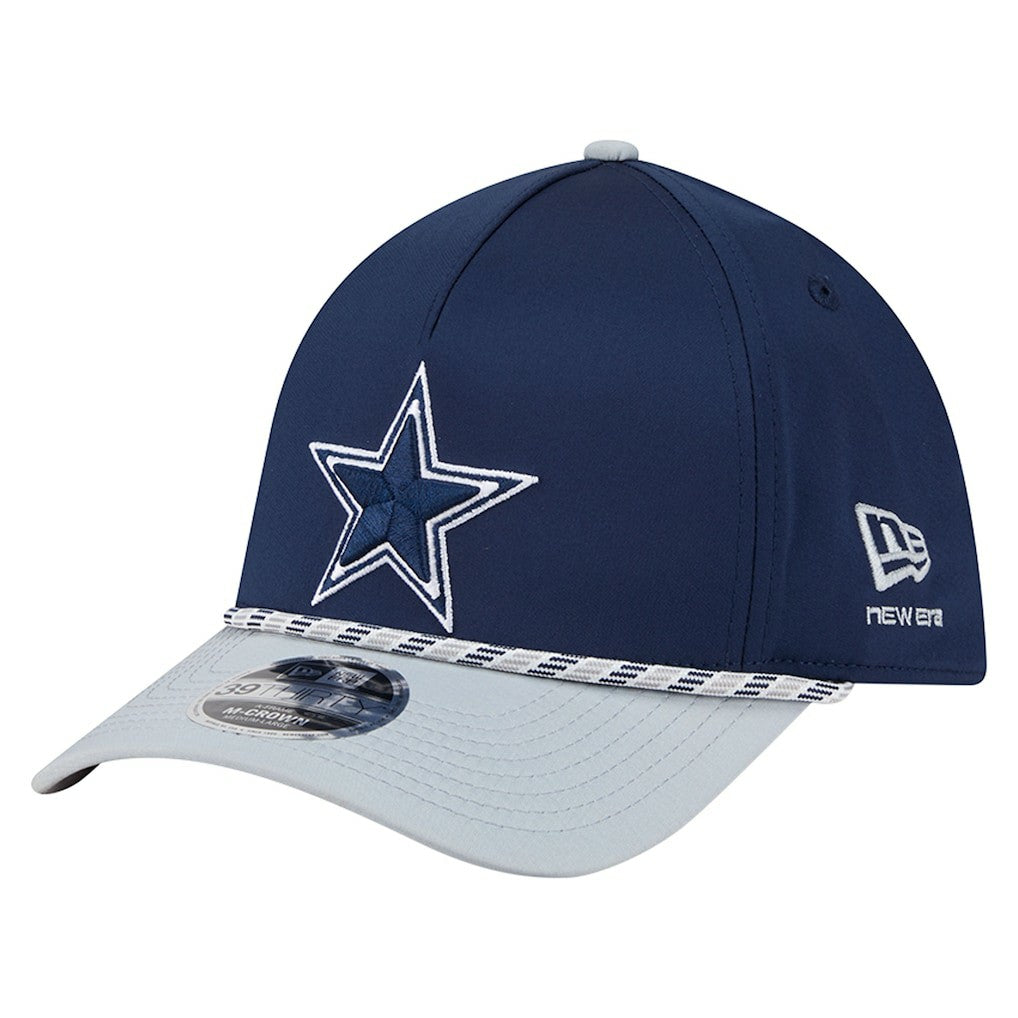 NFL Dallas Cowboys Rope M-Crown A-Frame 39THIRTY Flex Hat