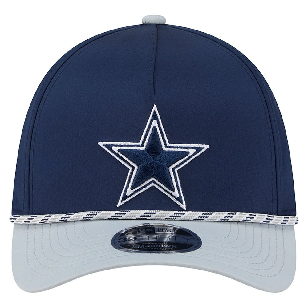 NFL Dallas Cowboys Rope M-Crown A-Frame 39THIRTY Flex Hat