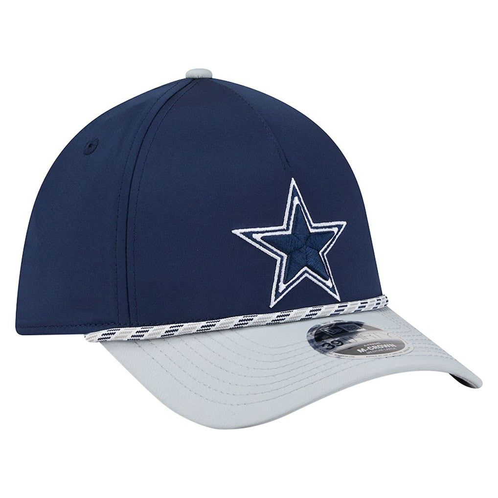 NFL Dallas Cowboys Rope M-Crown A-Frame 39THIRTY Flex Hat