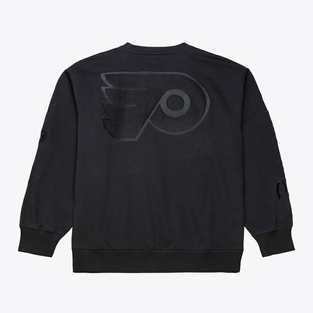 Philadelphia Flyers Mitchell & Ness Phantom Fleece Crew Neck Sweatshirt