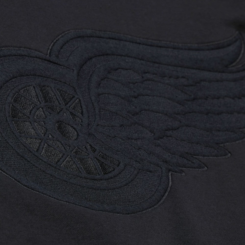 Detroit Red Wings Mitchell & Ness Phantom Fleece Crew Neck Sweatshirt