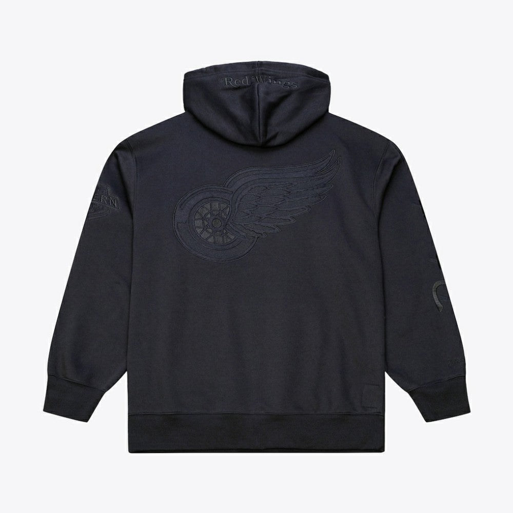 Detroit Red Wings Mitchell & Ness Phantom Fleece Hoodie