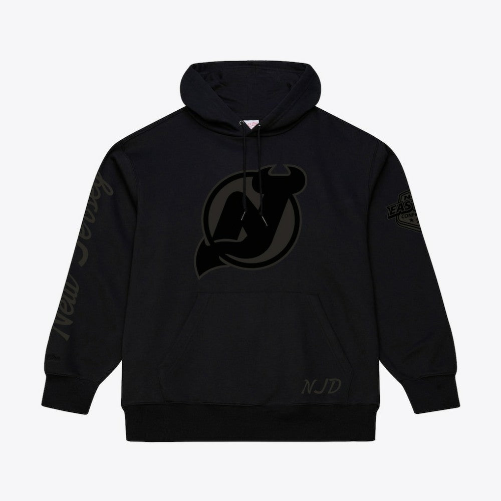 New Jersey Devils Mitchell & Ness Phantom Fleece Hoodie