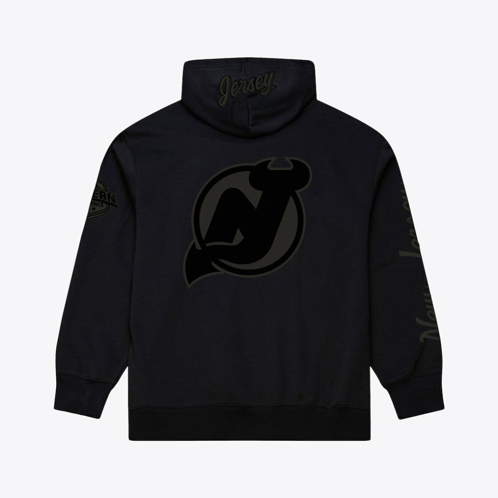New Jersey Devils Mitchell & Ness Phantom Fleece Hoodie