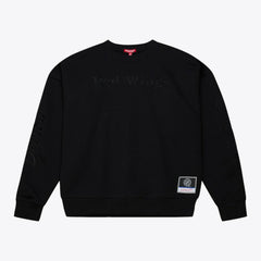 Detroit Red Wings Mitchell & Ness Unisex Phantom Fleece Crew Neck Sweatshirt