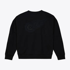 Detroit Red Wings Mitchell & Ness Unisex Phantom Fleece Crew Neck Sweatshirt