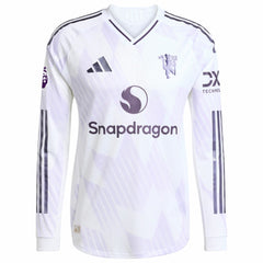 Kobbie Mainoo Manchester United 2025/26 Away Long Sleeve Player Jersey / Soccer On sale