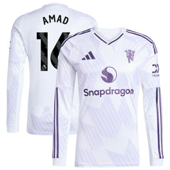 Amad Diallo Manchester United 2025/26 Away Replica Long Sleeve Player Jersey / Soccer Hot sale
