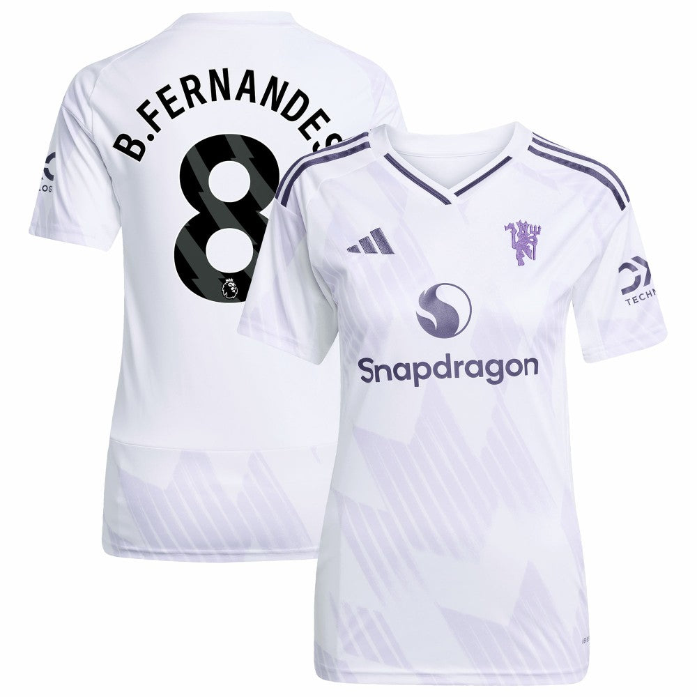 Bruno Fernandes Manchester United Women's 2025/26 Away Replica Player Jersey / Soccer Hot sale