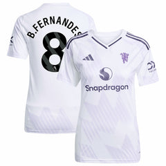 Bruno Fernandes Manchester United Women's 2025/26 Away Replica Player Jersey / Soccer Hot sale