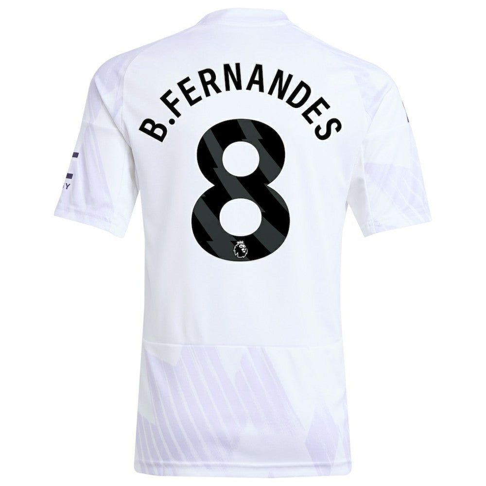 Bruno Fernandes Manchester United Youth 2025/26 Away Replica Player Jersey / Soccer New