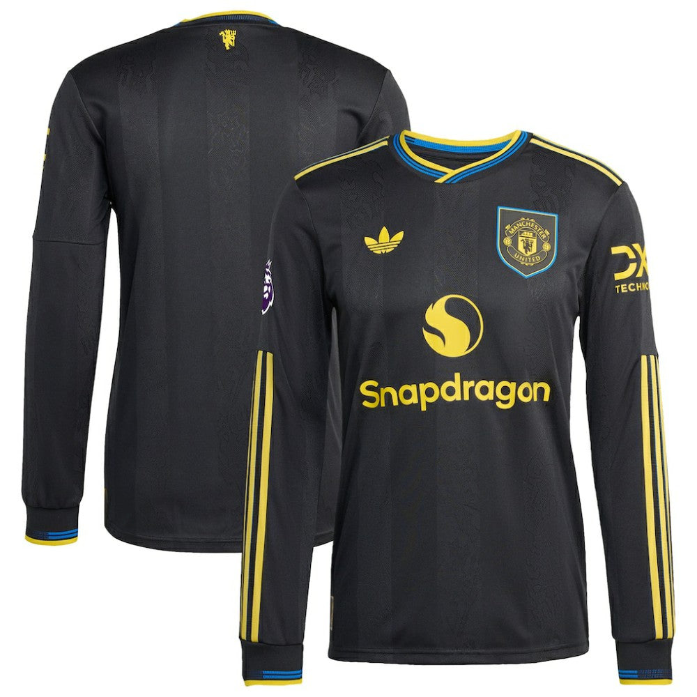 Manchester United 2025/26 Third Long Sleeve Jersey / Soccer Outlet