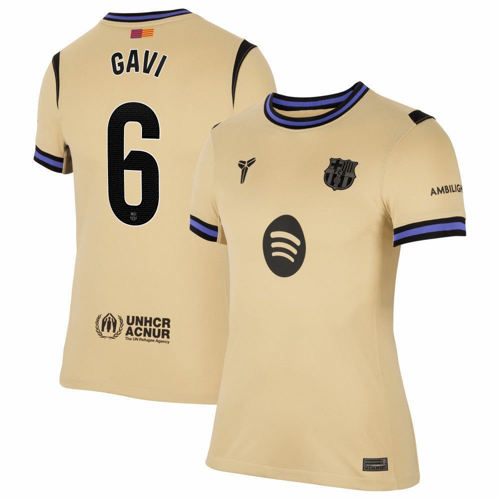 Gavi Barcelona Women's 2025/26 Away Stadium Replica Jersey / Soccer Outlet