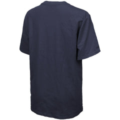 Detroit Tigers Majestic Threads Women's Oversized First Base T-Shirt - Navy