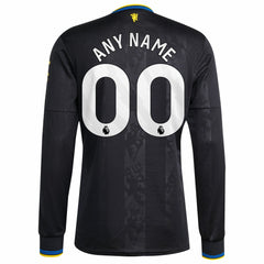 Manchester United 2025/26 Third Replica Long Sleeve Custom Jersey / Soccer On sale