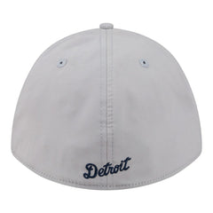 Detroit Tigers Patch 39THIRTY A-Frame M-Crown Perforated Flex Hat - Gray | New Era