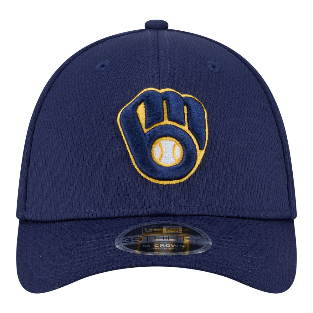 Milwaukee Brewers Dash 39THIRTY Flex Hat - Navy | New Era