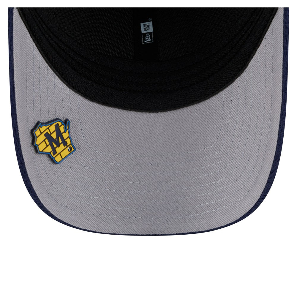 Milwaukee Brewers Dash 39THIRTY Flex Hat - Navy | New Era