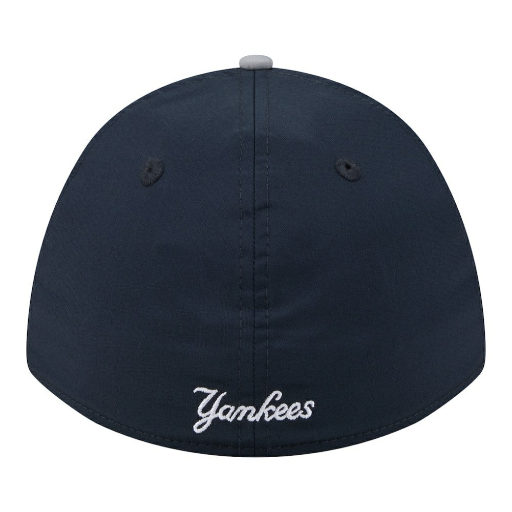 New York Yankees Rope M-Crown A-Frame 39THIRTY Flex Hat - Navy/Gray | New Era