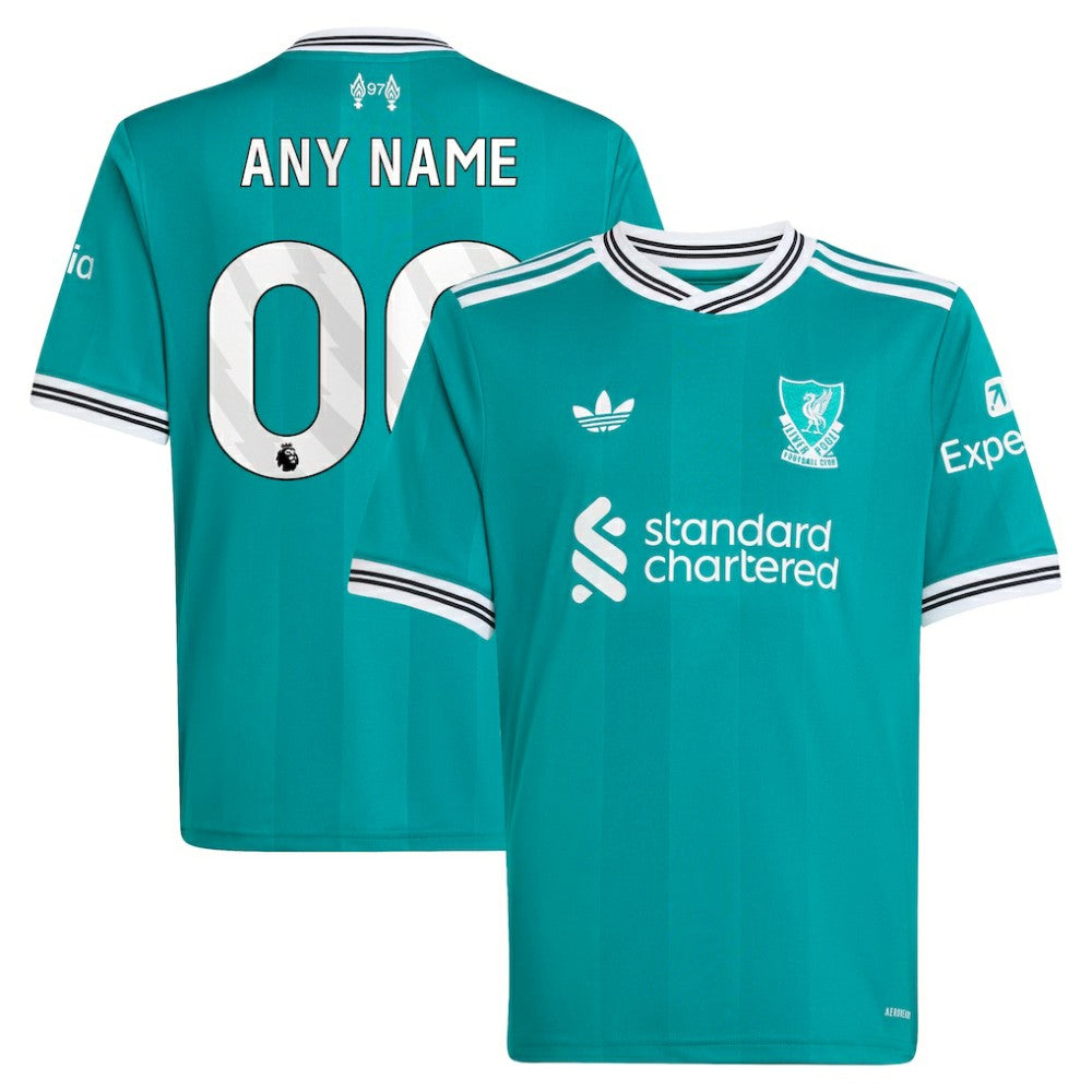 Liverpool Youth 2025/26 Third Replica Custom Jersey / Soccer For sale