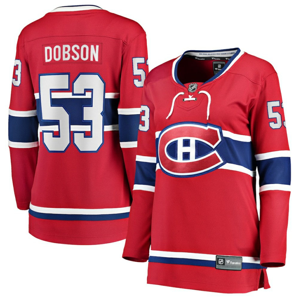 Noah Dobson Montreal Canadiens Fanatics Women's Home Breakaway Jersey
