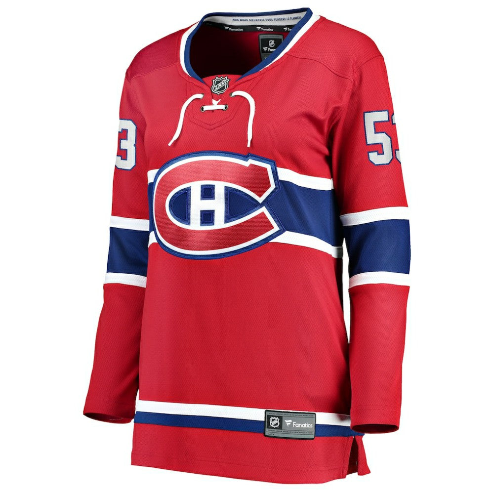 Noah Dobson Montreal Canadiens Fanatics Women's Home Breakaway Jersey