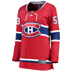 Noah Dobson Montreal Canadiens Fanatics Women's Home Breakaway Jersey