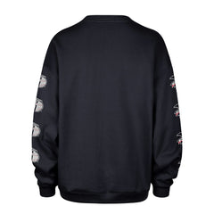 Cleveland Guardians Women's Trendy Team Go Big Oversized Sweatshirt - Navy | 47 brand