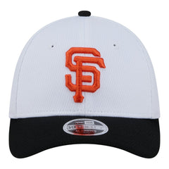 San Francisco Giants Youth Baseball 39THIRTY M-Crown Flex Hat - White/Black | New Era