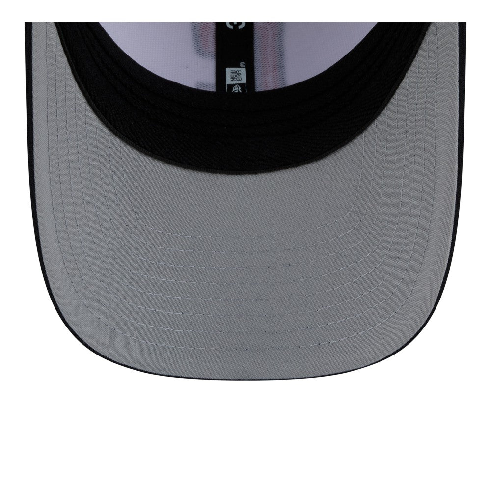 Cleveland Guardians Youth Baseball 39THIRTY M-Crown Flex Hat - White/Navy | New Era