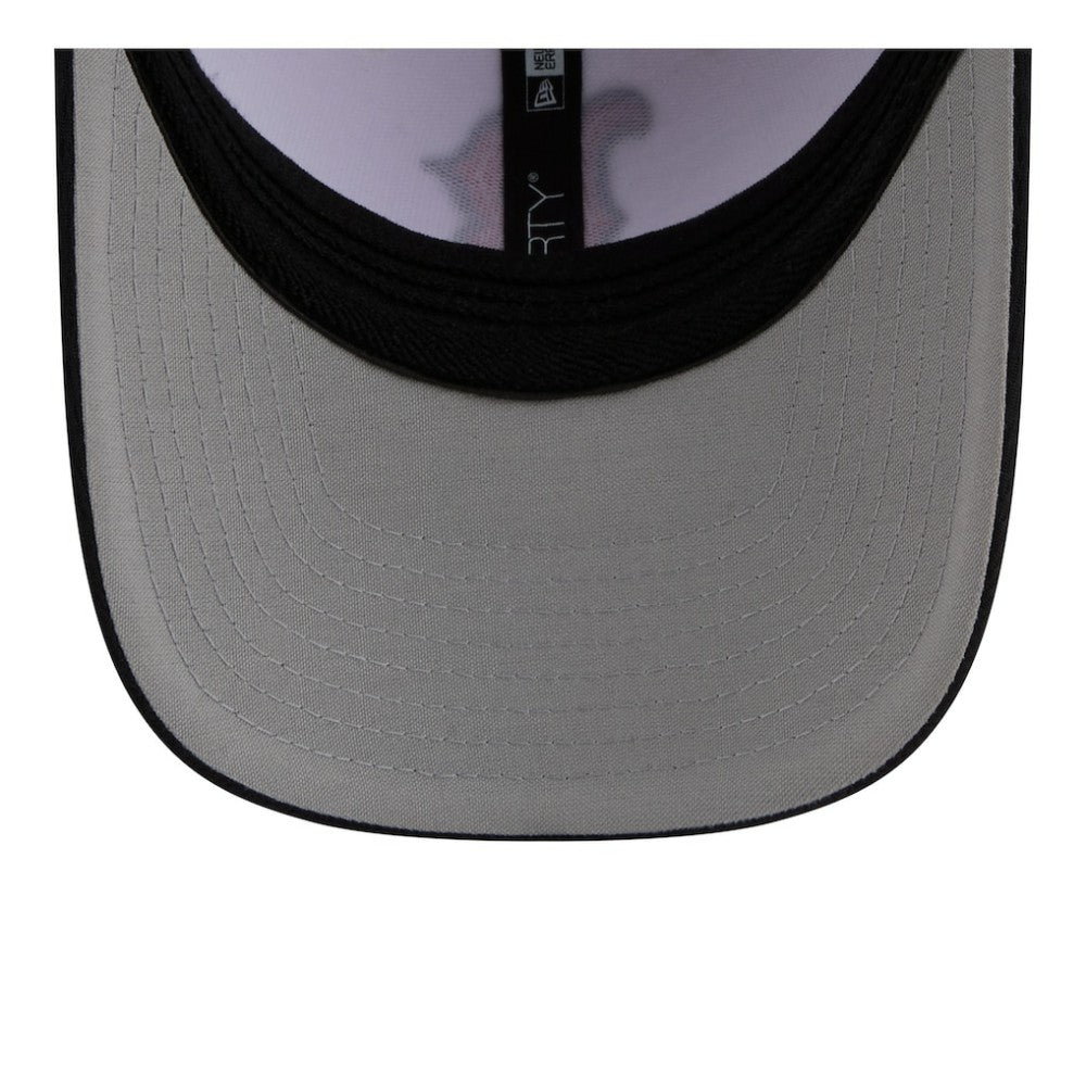 Boston Red Sox Youth Baseball 39THIRTY M-Crown Flex Hat - White/Navy | New Era