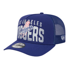 Los Angeles Dodgers Youth Logo Fade A-Frame 9FIFTY Snapback Hat - Royal | New Era