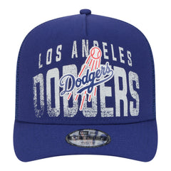 Los Angeles Dodgers Youth Logo Fade A-Frame 9FIFTY Snapback Hat - Royal | New Era