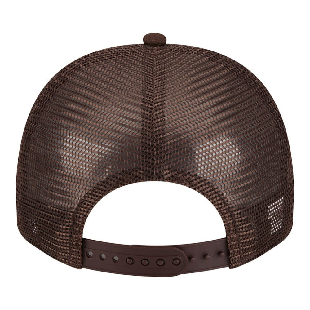 San Diego Padres Youth Logo Fade A-Frame 9FIFTY Snapback Hat - Brown | New Era