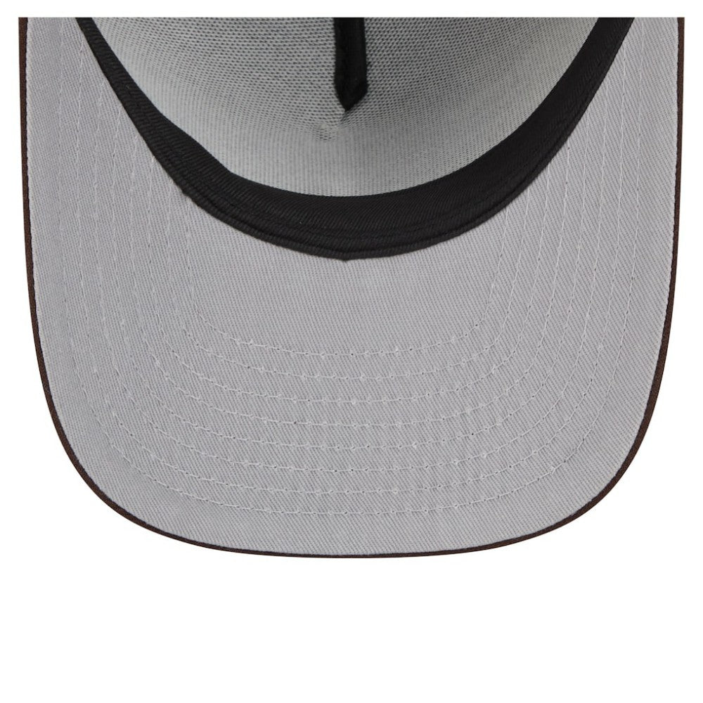 San Diego Padres Youth Logo Fade A-Frame 9FIFTY Snapback Hat - Brown | New Era