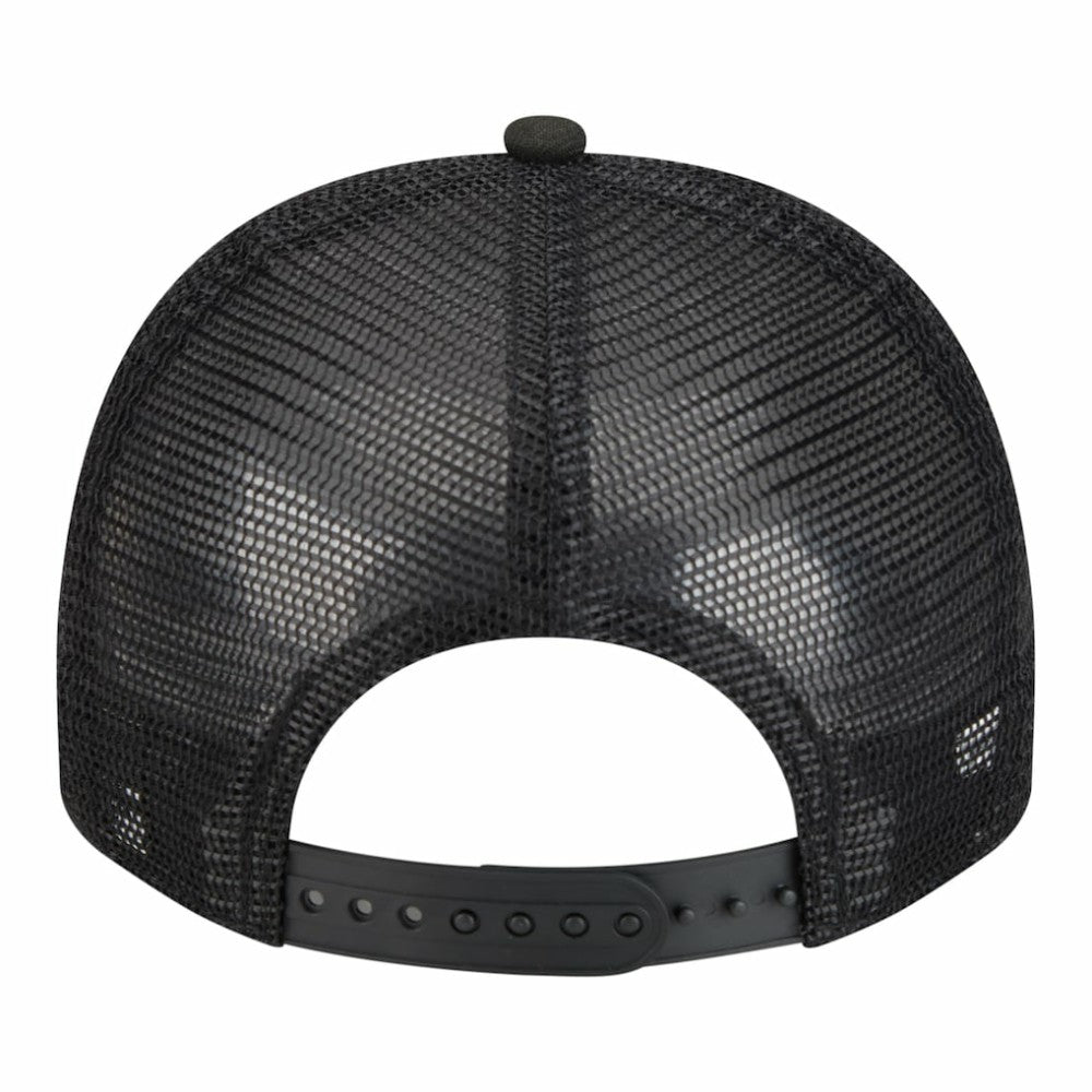 San Francisco Giants Youth Logo Fade A-Frame 9FIFTY Snapback Hat - Black | New Era
