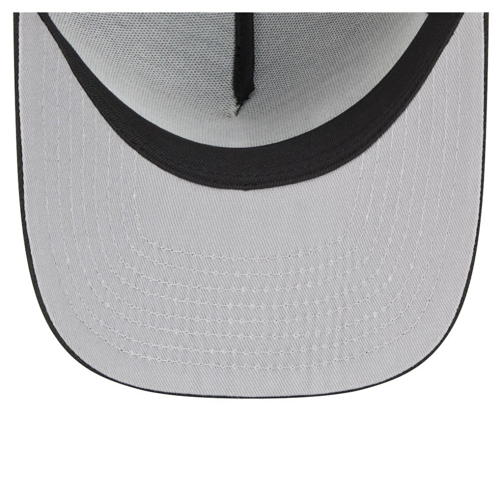 San Francisco Giants Youth Logo Fade A-Frame 9FIFTY Snapback Hat - Black | New Era