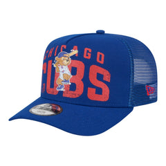 Chicago Cubs Youth Logo Fade A-Frame 9FIFTY Snapback Hat - Royal | New Era