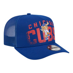 Chicago Cubs Youth Logo Fade A-Frame 9FIFTY Snapback Hat - Royal | New Era
